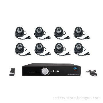 8CH Video H.264 HD DVR Kit